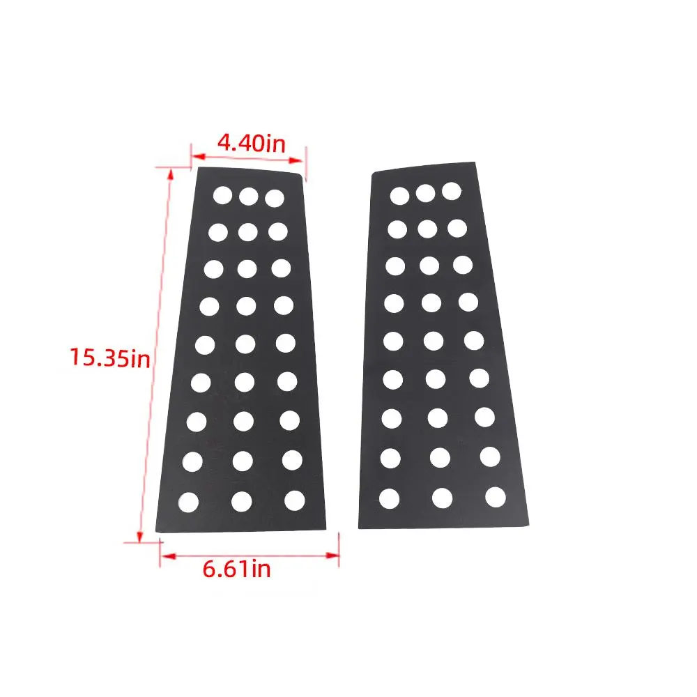 For 2007-2016 Jeep Compass Rear Small Window Glass Plate Panel Trim Cover - Image 7