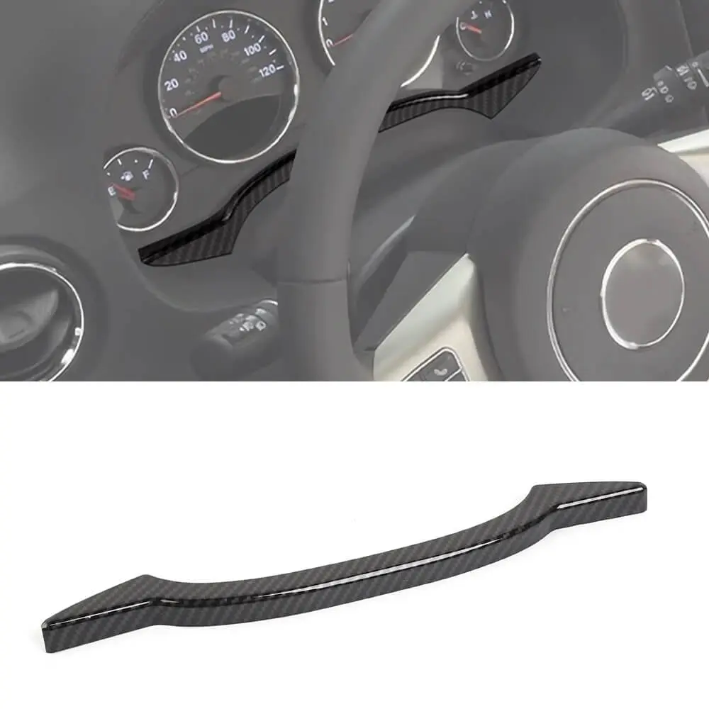 For Jeep Compass 2008-2016/Patriot 2011-2016 Chrome Dashboard Frame Decor Cover Trim - Image 9