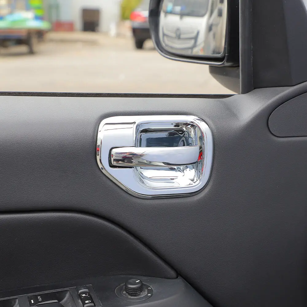 For 2010-2016 Jeep Compass Inner Door Handle Bowl Frame Trim 4PCS - Image 3