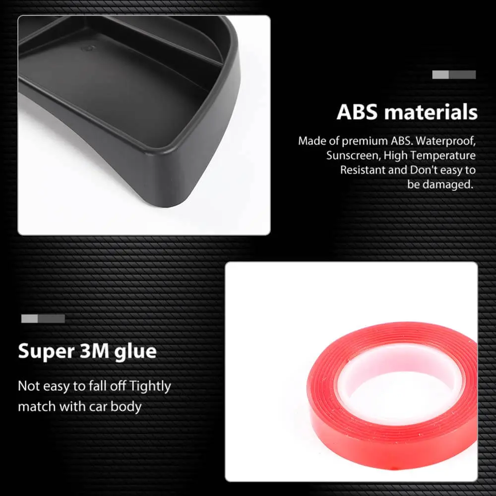 For 2015+ Jeep Renegade Dashboard Organizer Storage Tray Box - Image 8