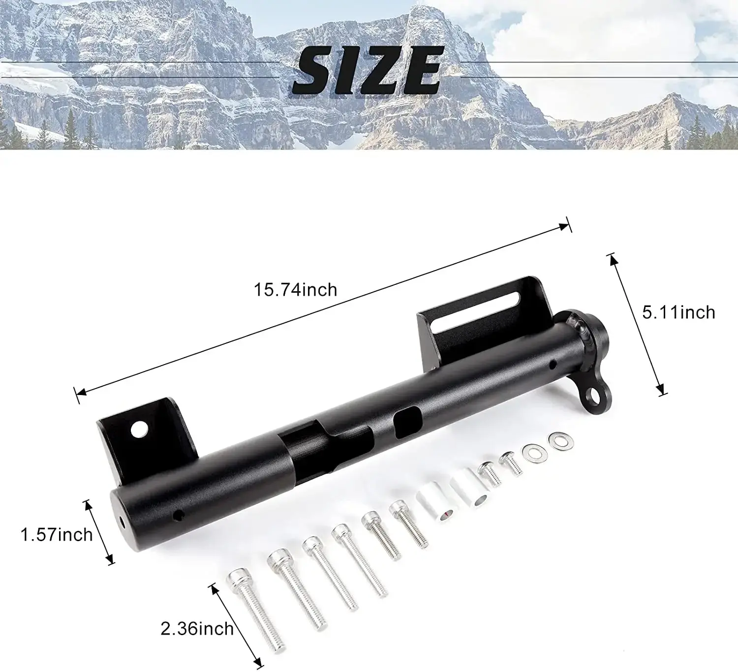 For Jeep Wrangler TJ JK JKU JL JLU & Gladiator JT Multi-function Flag Pole Holder Bracket Mount - Image 11