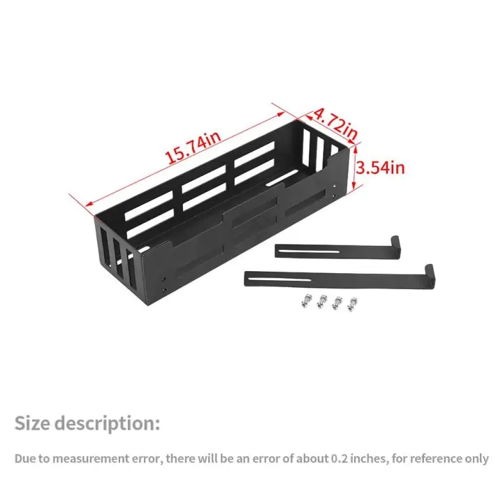 For Jeep Wrangler JK & JL Trunk Cargo Side Basket Rack Solid Metal Luggage Storage Carrier - Image 5