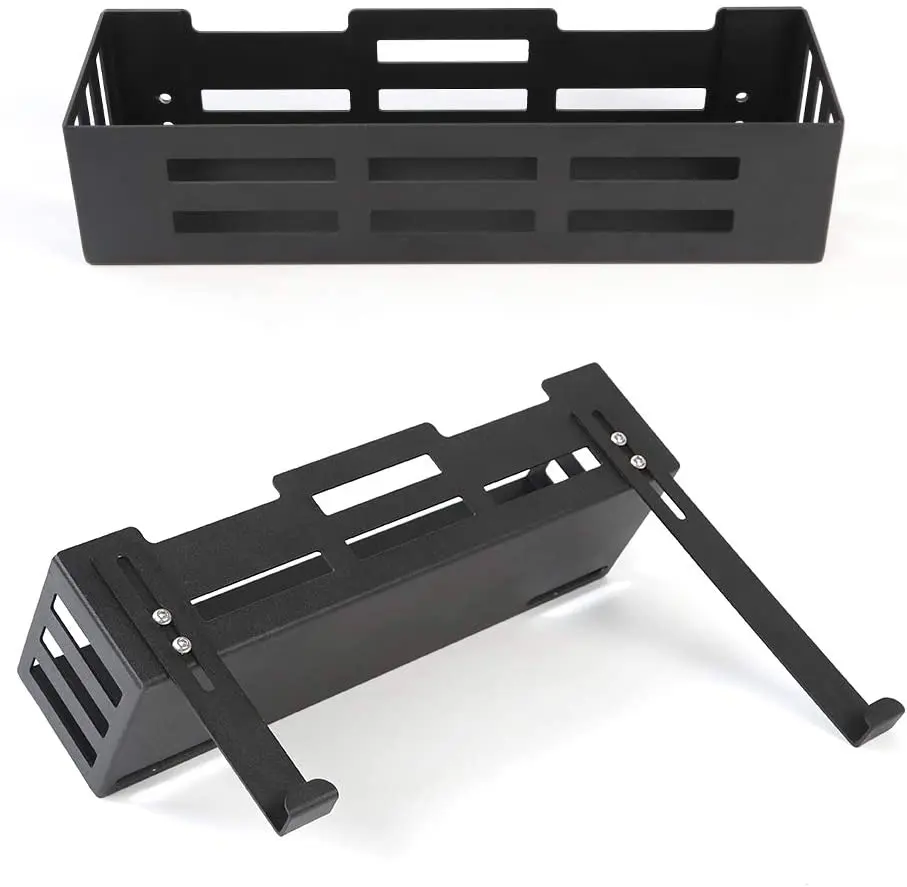 For Jeep Wrangler JK & JL Trunk Cargo Side Basket Rack Solid Metal Luggage Storage Carrier - Image 7