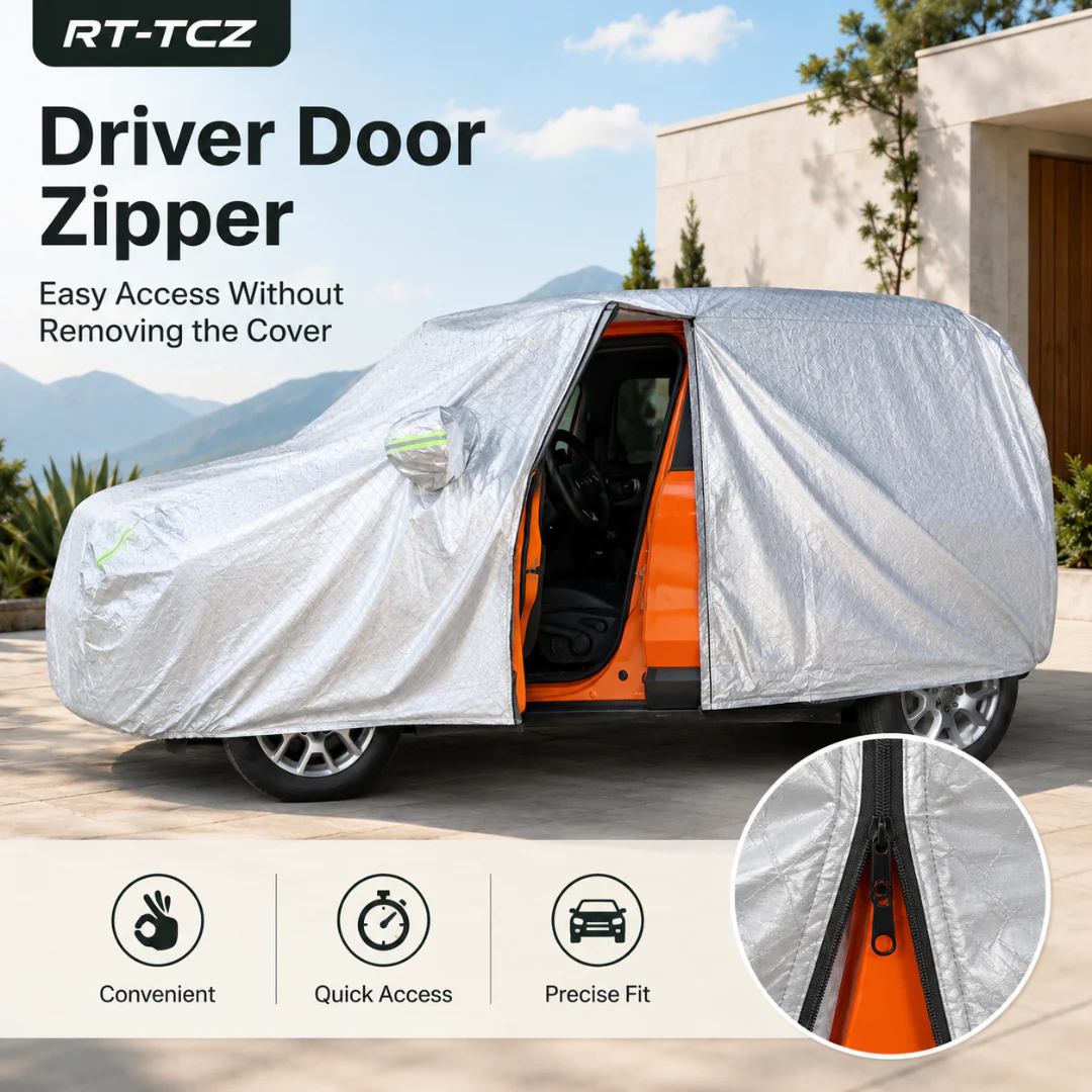 For 2015+ Jeep Renegade Weatherproof Car Cover Protect - Image 2