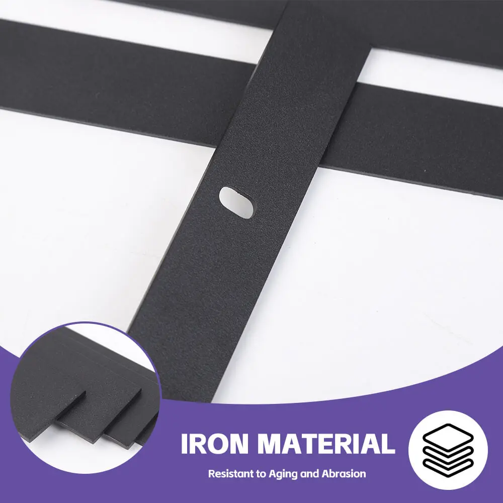 For 2018+ Jeep Wrangler JL 4Door Iron Side Skirts Rocker Panel Trim Cover Pinch Weld Cover - Image 7