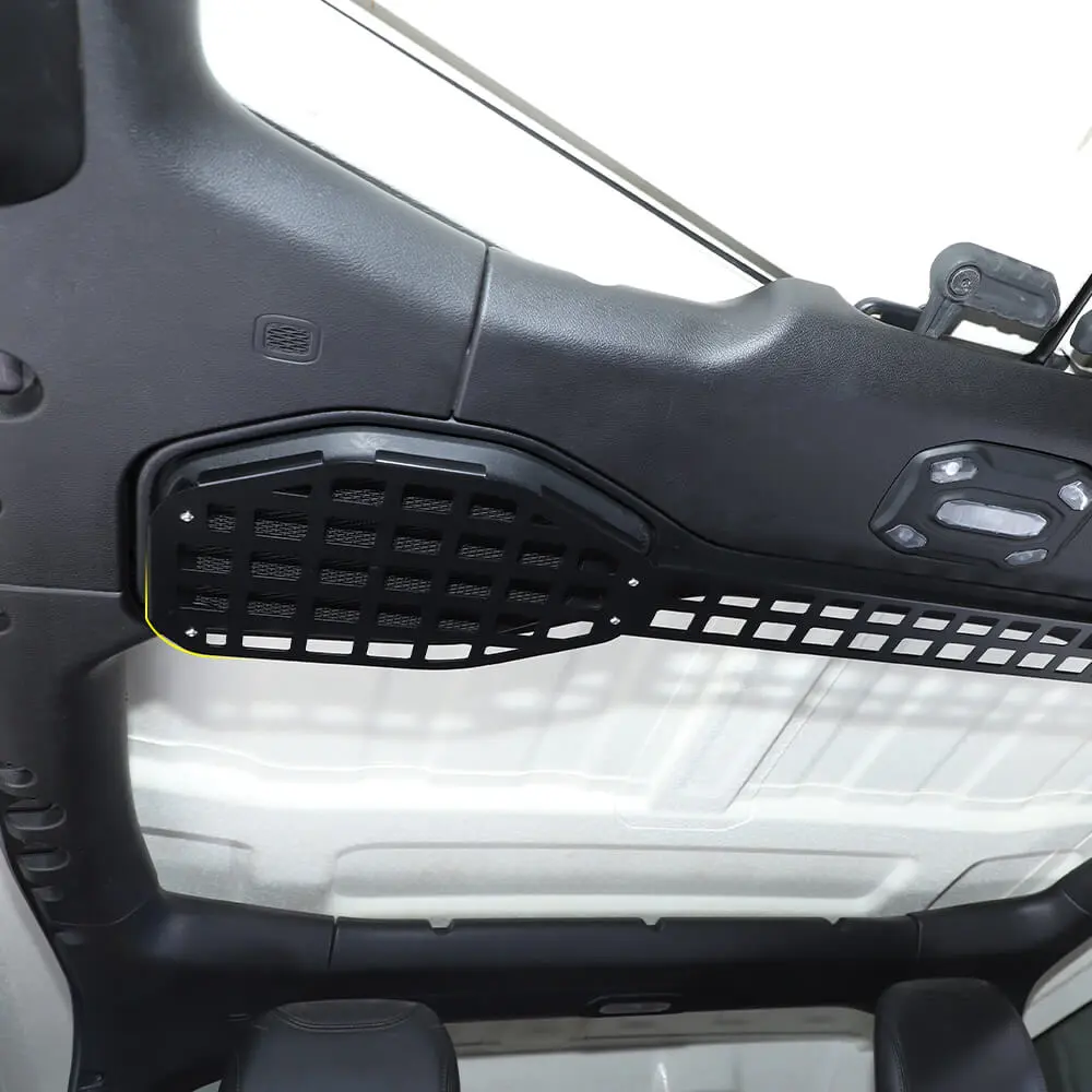 For 2018-2023 Jeep Wrangler JL Iron Top Roof Speaker Shelf Rack - Image 3