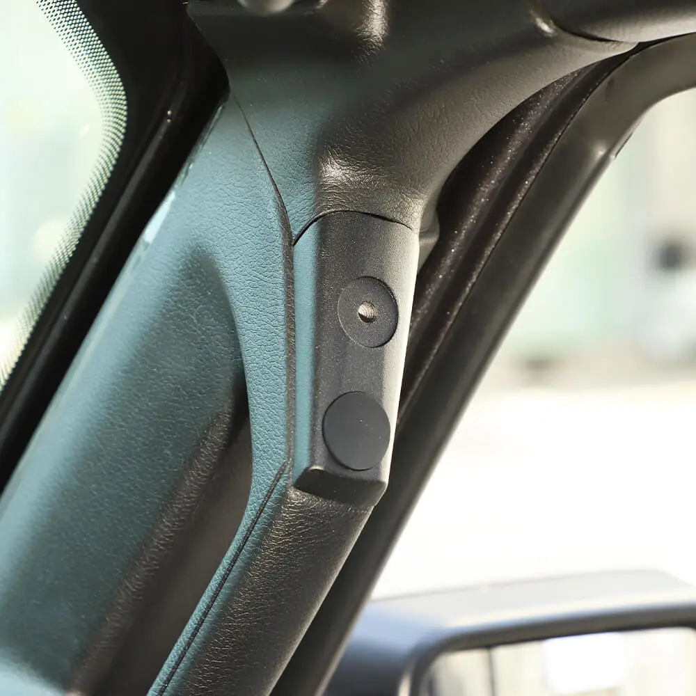 For 2018-2023 Jeep Wrangler JL & Gladiator JT A-Pillar Grab Bar Base Mount Solution - Image 3
