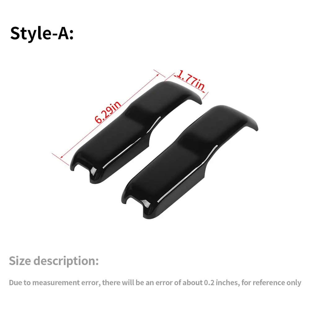 For 2018+ Jeep Wrangler JL & Gladiator JT Hood Hinge Latch Lock Catch Cover Trim 4PCS - Image 7