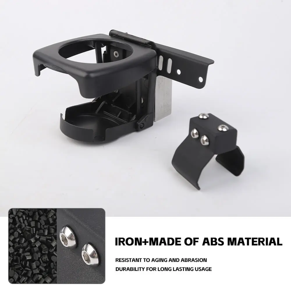 For 2024+ Jeep Wrangler JL & Gladiator JT Drink Cup Holder Stand Bracket Organizer Mount - Image 6