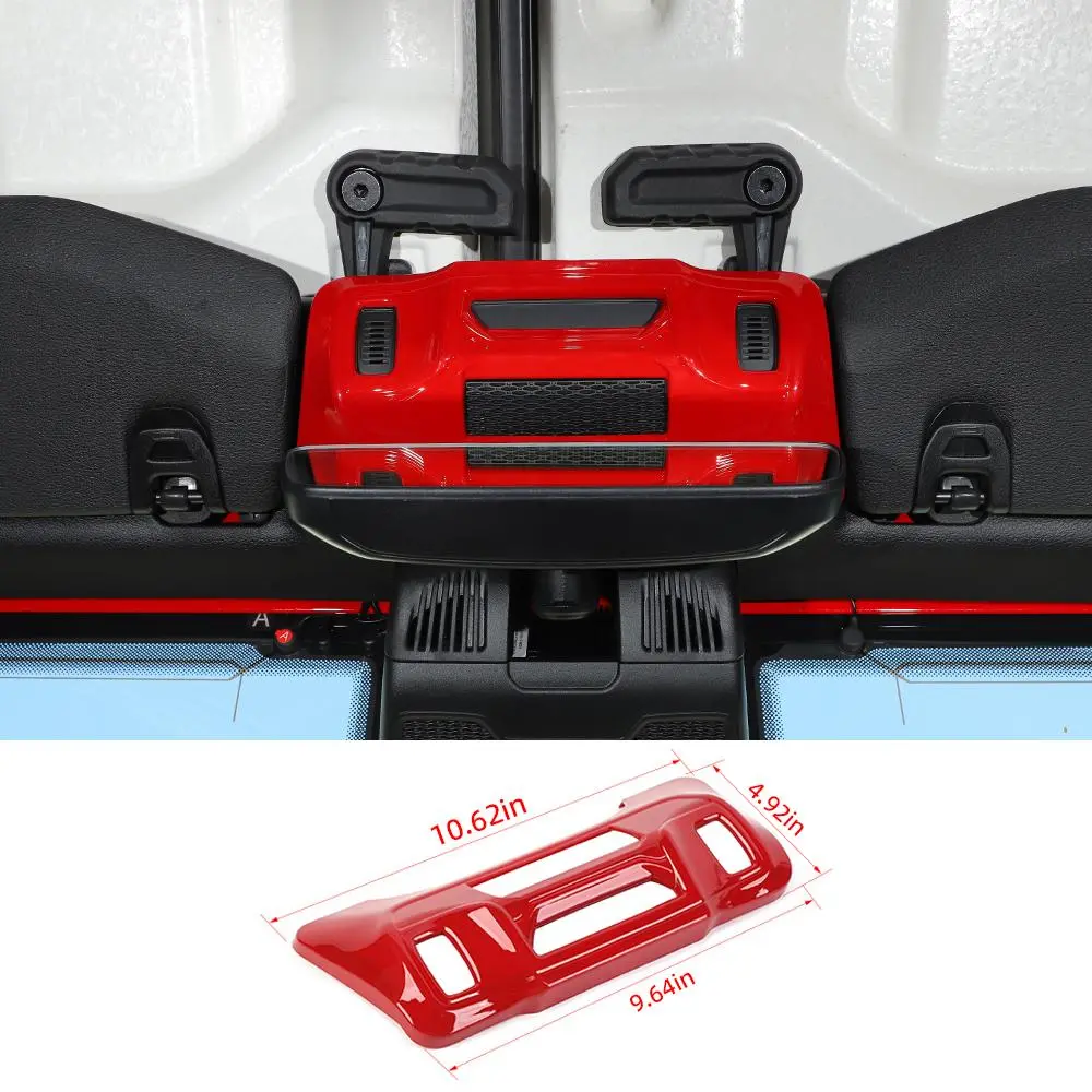 For 2024+ Jeep Wrangler JL/ Gladiator JT Inner Rearview Mirror Base Panel Cover Trim - Image 15