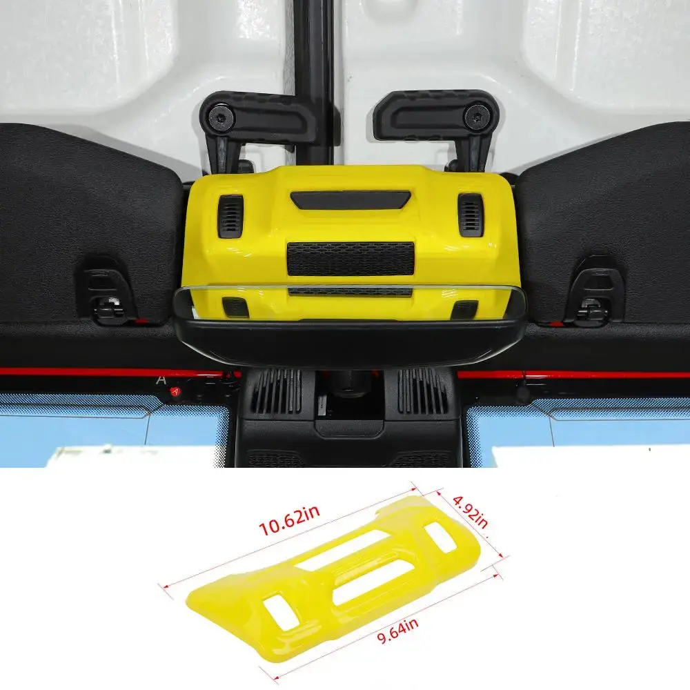 For 2024+ Jeep Wrangler JL/ Gladiator JT Inner Rearview Mirror Base Panel Cover Trim - Image 16