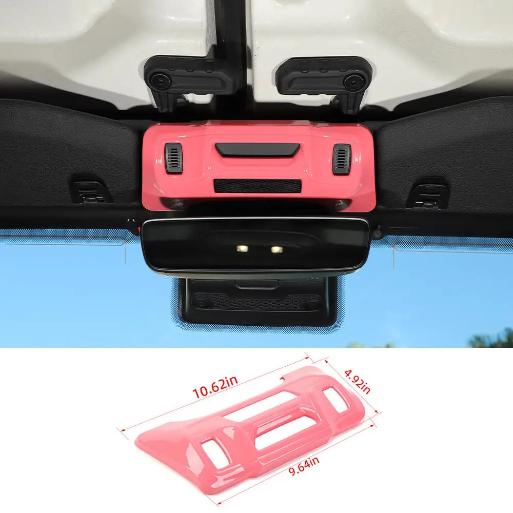 For 2024+ Jeep Wrangler JL/ Gladiator JT Inner Rearview Mirror Base Panel Cover Trim - Image 17