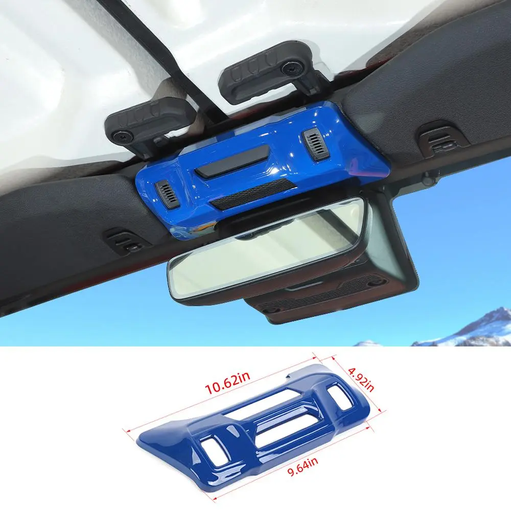 For 2024+ Jeep Wrangler JL/ Gladiator JT Inner Rearview Mirror Base Panel Cover Trim - Image 9