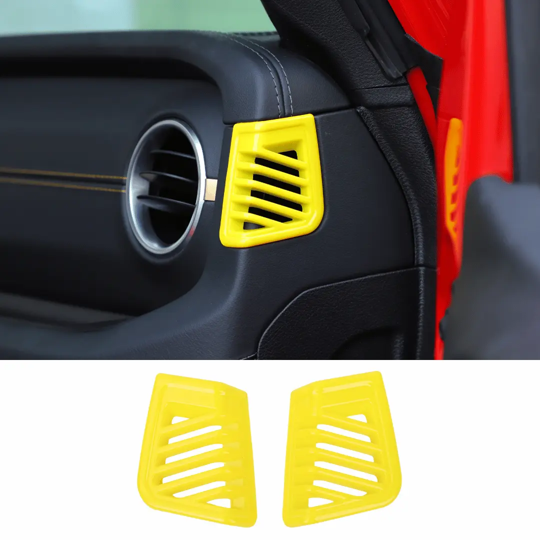 For 2024+ Jeep Wrangler JL & Gladiator JT Dashboard Panel Both Side Air Vent Outlet Cover Trim - Image 12