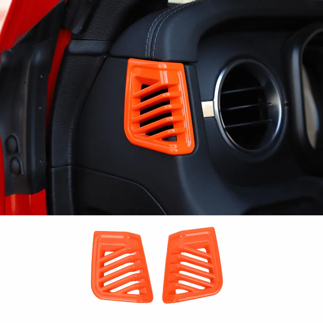 For 2024+ Jeep Wrangler JL & Gladiator JT Dashboard Panel Both Side Air Vent Outlet Cover Trim - Image 17