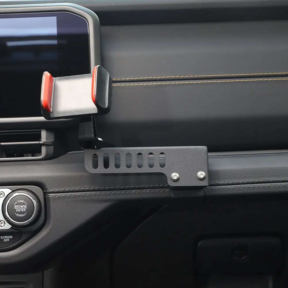 For 2024+ Jeep Wrangler JL & Gladiator JT Iron Co-pilot Handle Cell Phone Holder Stand - Image 4