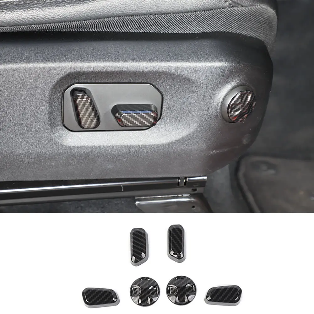 For 2024+ Jeep Wrangler JL & Gladiator JT Power Seat Adjustment Switch Trim Cover