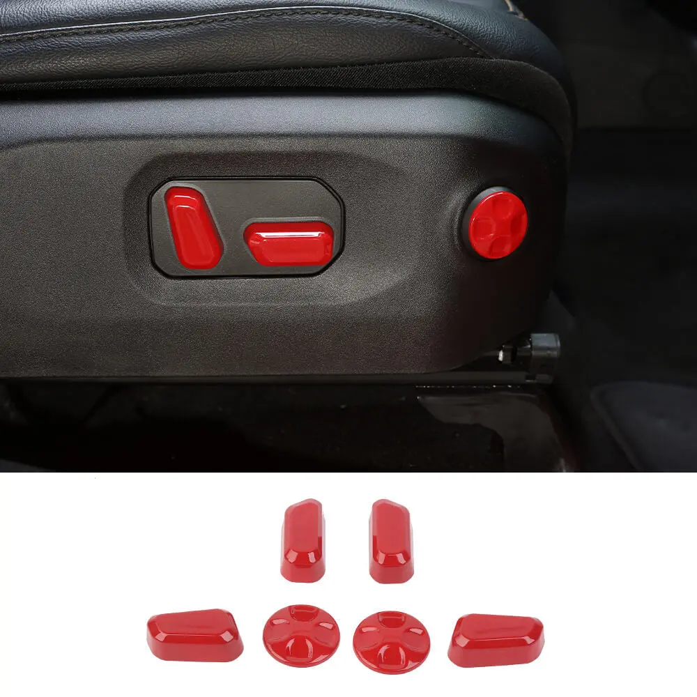 For 2024+ Jeep Wrangler JL & Gladiator JT Power Seat Adjustment Switch Trim Cover - Image 10
