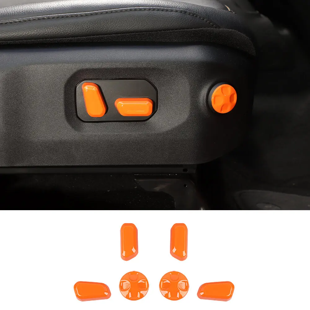 For 2024+ Jeep Wrangler JL & Gladiator JT Power Seat Adjustment Switch Trim Cover - Image 11