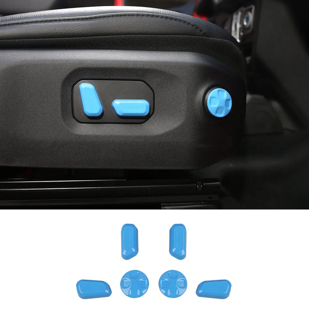 For 2024+ Jeep Wrangler JL & Gladiator JT Power Seat Adjustment Switch Trim Cover - Image 15