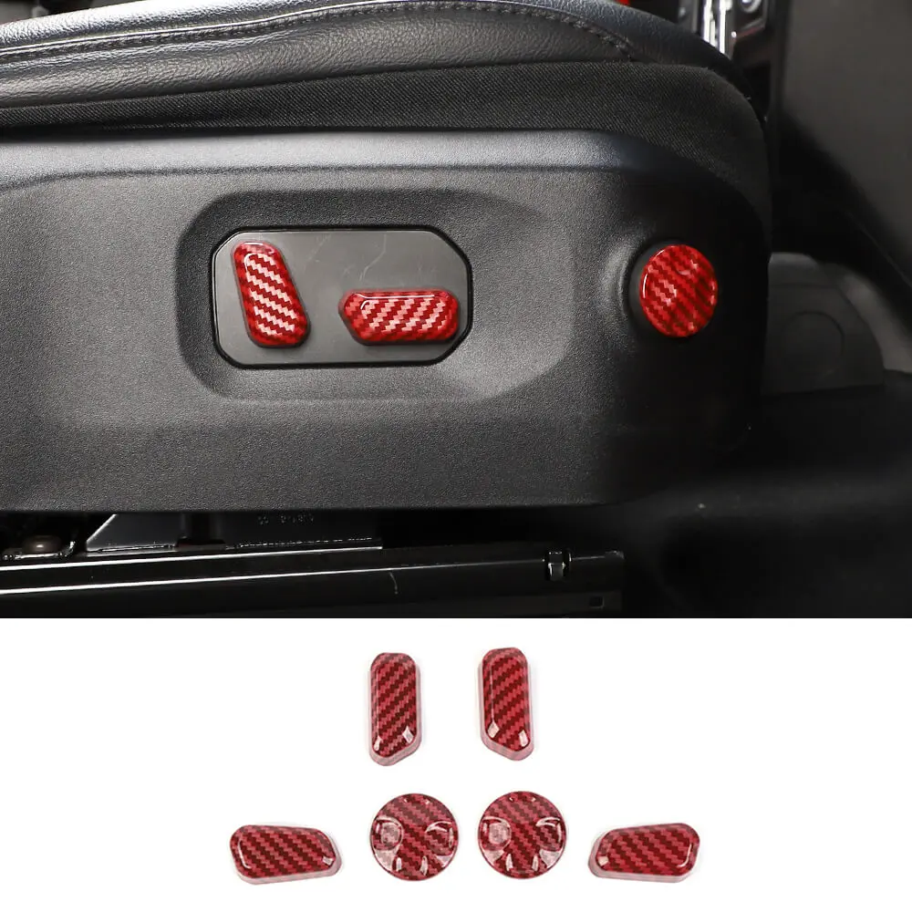 For 2024+ Jeep Wrangler JL & Gladiator JT Power Seat Adjustment Switch Trim Cover - Image 16