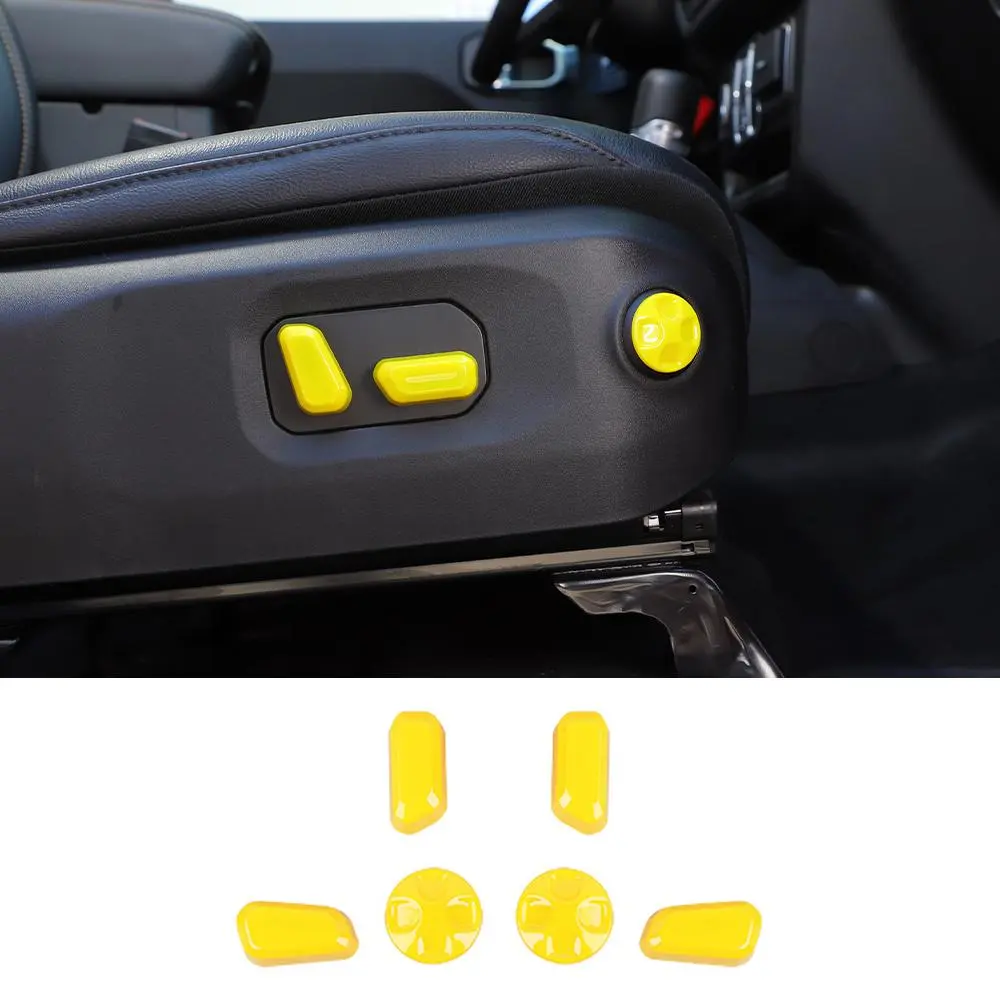 For 2024+ Jeep Wrangler JL & Gladiator JT Power Seat Adjustment Switch Trim Cover - Image 18