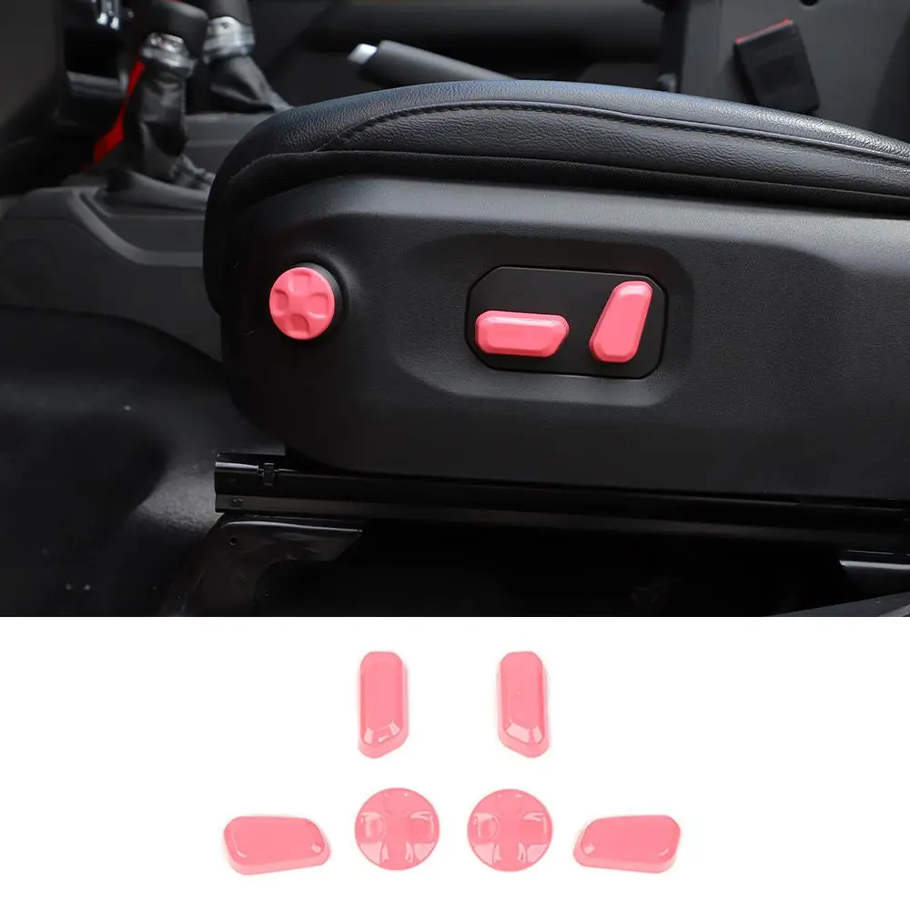 For 2024+ Jeep Wrangler JL & Gladiator JT Power Seat Adjustment Switch Trim Cover - Image 19