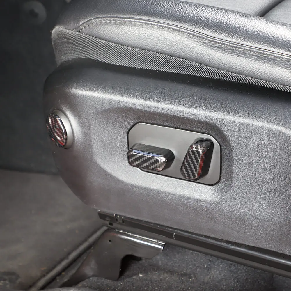 For 2024+ Jeep Wrangler JL & Gladiator JT Power Seat Adjustment Switch Trim Cover - Image 3