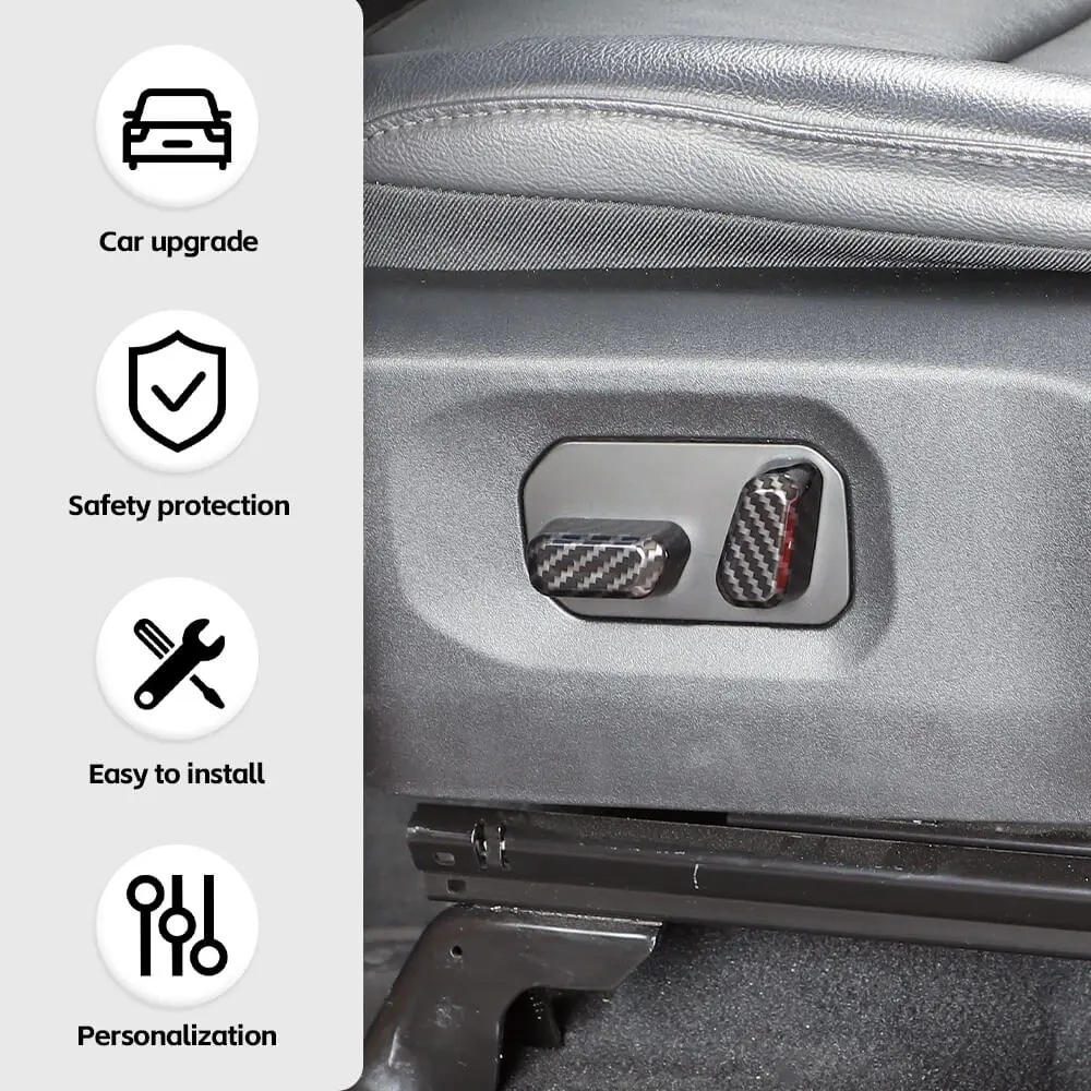 For 2024+ Jeep Wrangler JL & Gladiator JT Power Seat Adjustment Switch Trim Cover - Image 7