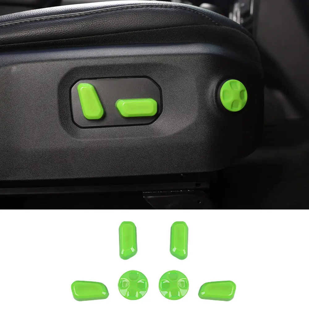 For 2024+ Jeep Wrangler JL & Gladiator JT Power Seat Adjustment Switch Trim Cover - Image 9