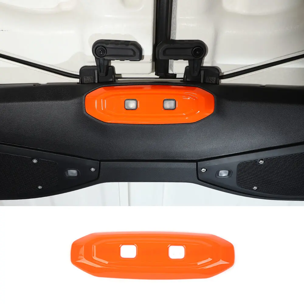 For 2024+ Jeep Wrangler JL & Gladiator JT Roof Middle Reading Light Lamp Panel Trim - Image 11