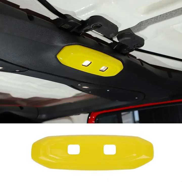 For 2024+ Jeep Wrangler JL & Gladiator JT Roof Middle Reading Light Lamp Panel Trim - Image 19