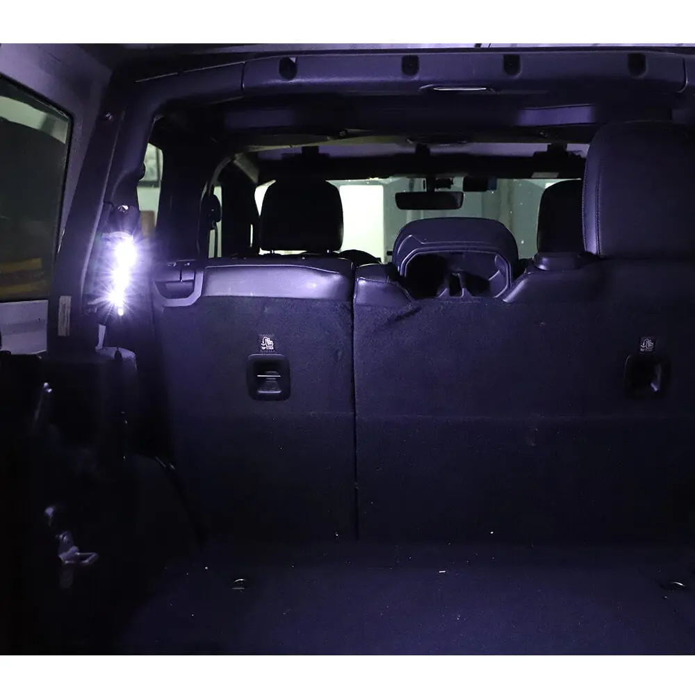 For 2018+ Jeep Wrangler JL JLU Aluminum Alloy LED Multi-functional Flashlight Fit 4-Door - Image 3