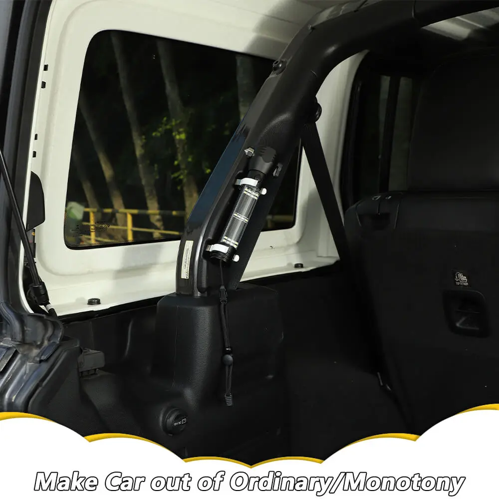 For 2018+ Jeep Wrangler JL JLU Aluminum Alloy LED Multi-functional Flashlight Fit 4-Door - Image 4