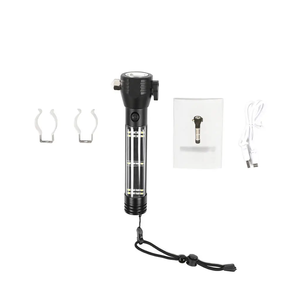For 2018+ Jeep Wrangler JL JLU Aluminum Alloy LED Multi-functional Flashlight Fit 4-Door - Image 8