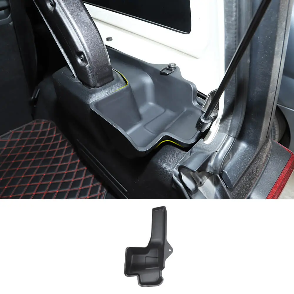 For 2018-2023 Jeep Wrangler JLU Rear Trunk Cargo Side Organizer Storage Box Accessories 4Door - Image 10