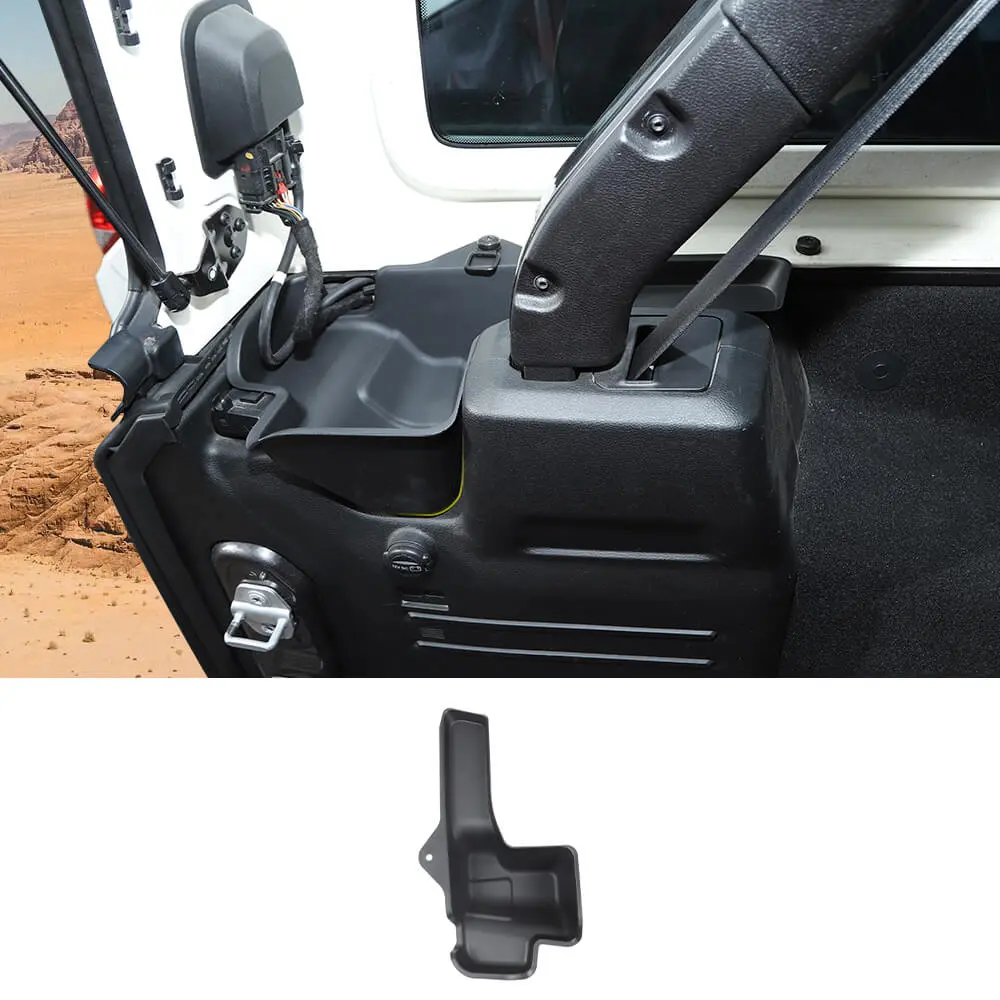 For 2018-2023 Jeep Wrangler JLU Rear Trunk Cargo Side Organizer Storage Box Accessories 4Door - Image 9