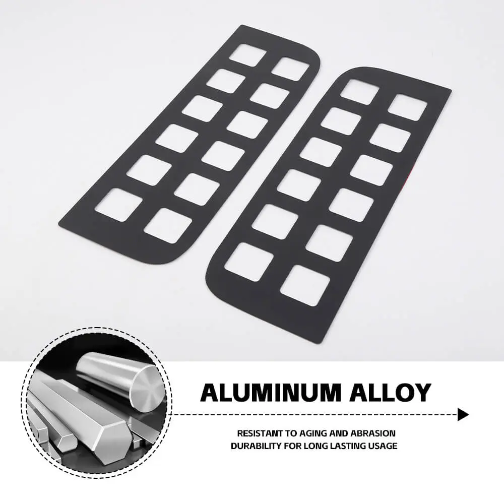 For 2018+ Jeep Wrangler JLU & Gladiator JT Rear Window Glass Cover Trim 4Door - Image 8