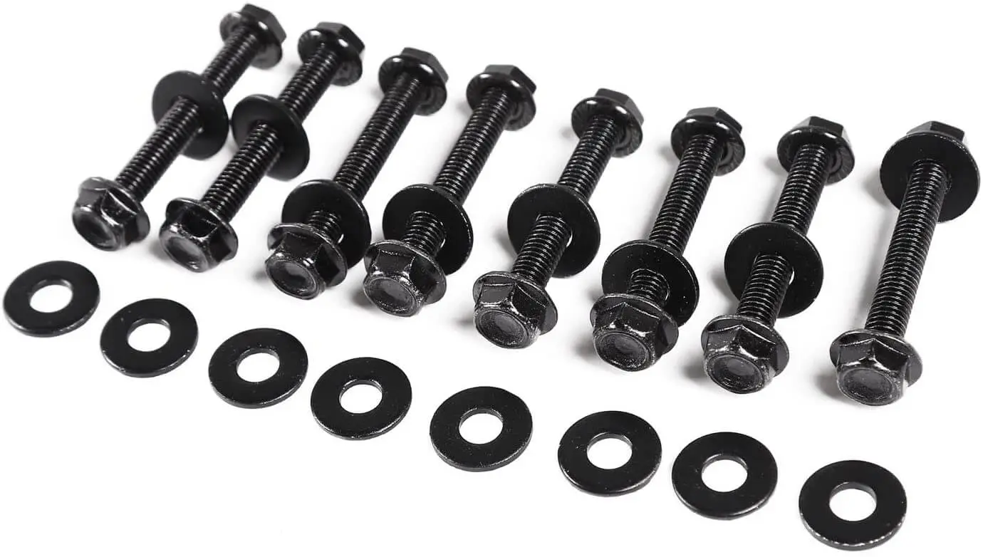 For 2018+ Jeep Wrangler JL Spare Tire Carrier Modification Kit Oversized Enhance Mounting Bracket Kit - Image 6