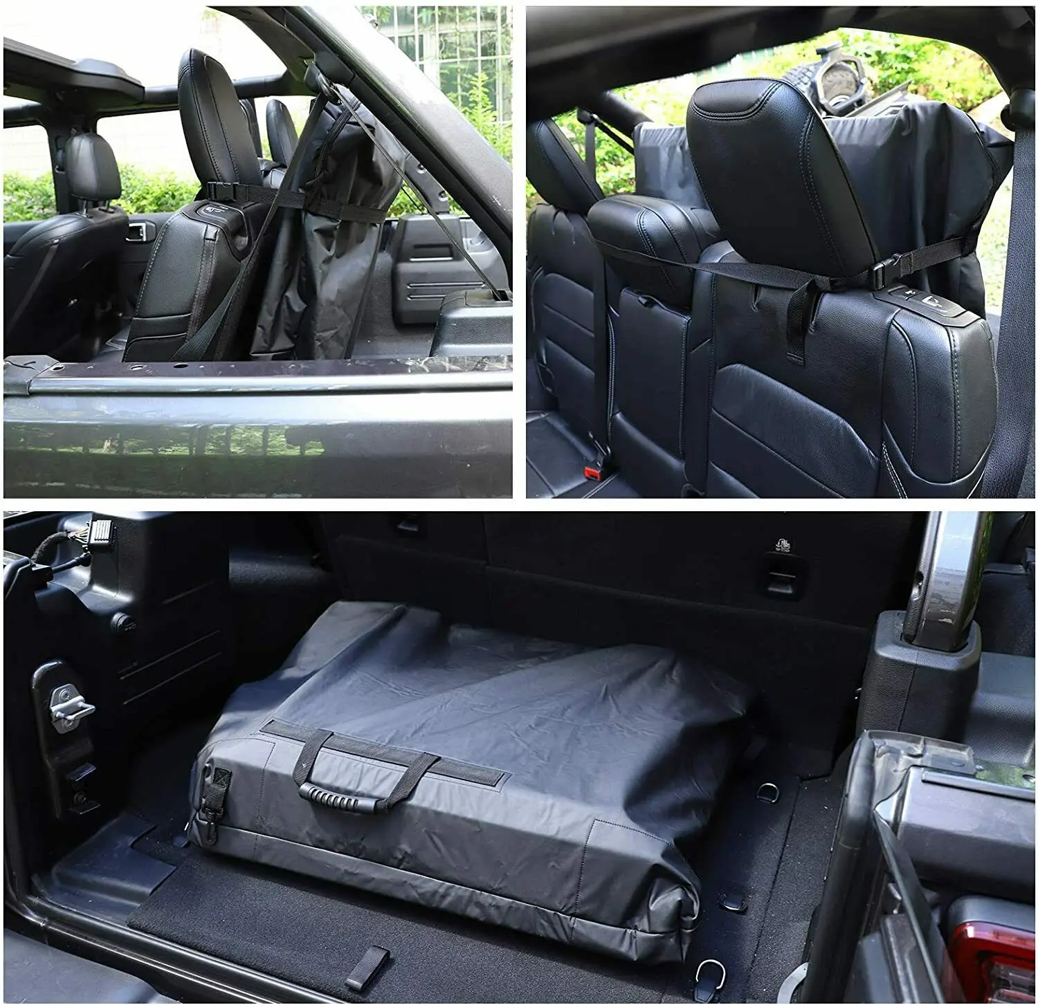 For Jeep Wrangler JK JKU JL JLU,Gladiator JT Freedom Top Panels Storage Bag with Handle - Image 4