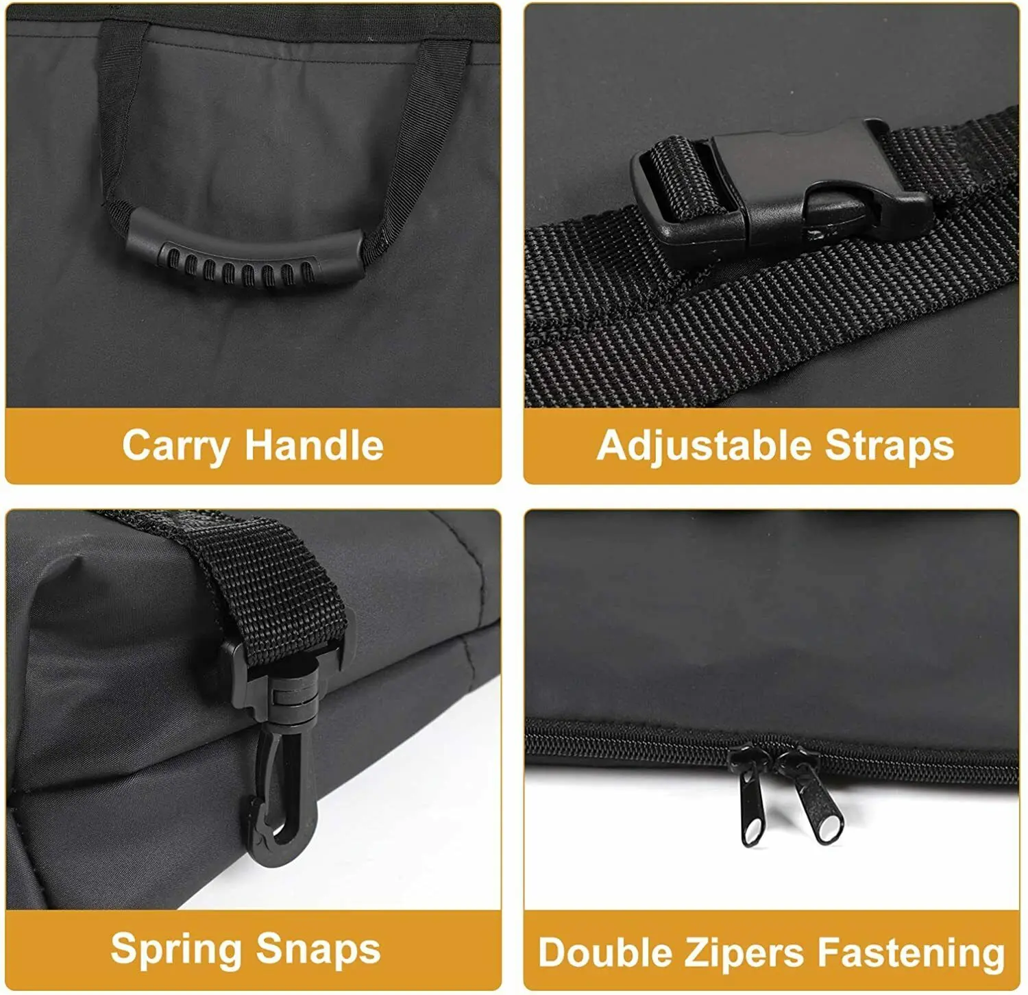 For Jeep Wrangler JK JKU JL JLU,Gladiator JT Freedom Top Panels Storage Bag with Handle - Image 5