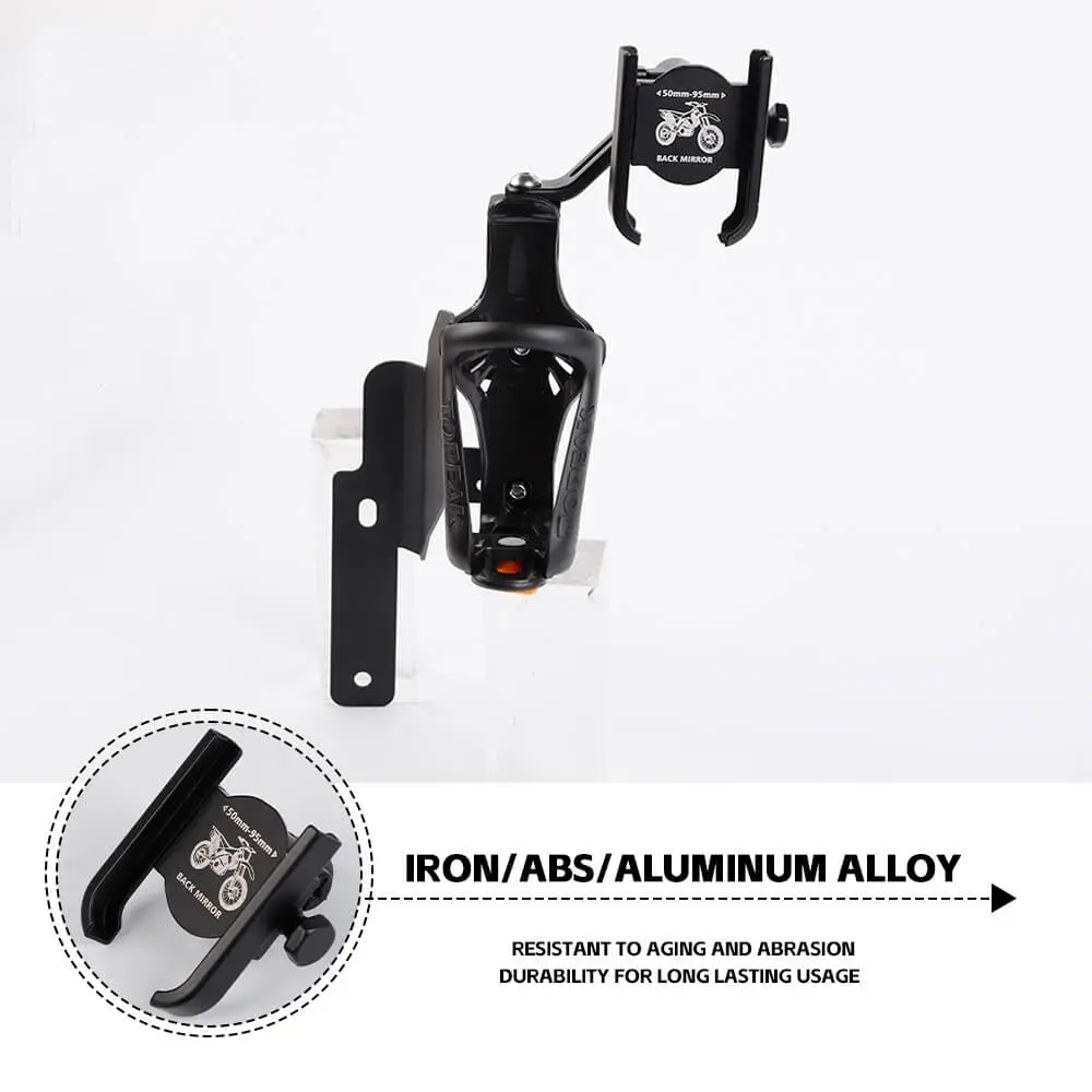 For 1997-2006 Jeep Wrangler TJ Front Door Drink Cup Phone Holder Mount Rack Bracket - Image 6