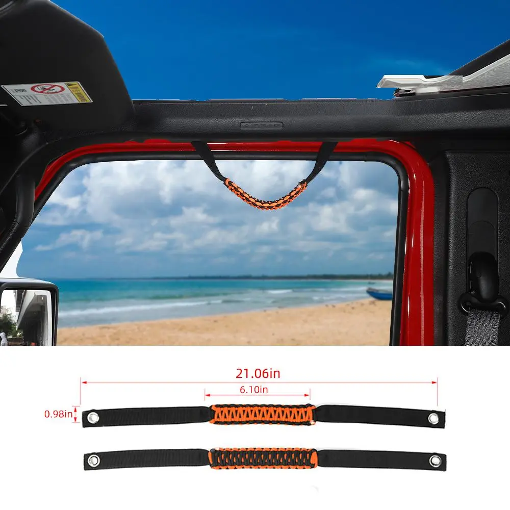 For 2024+ Wrangler JL/Gladiator JT Front Door Top Handles Roll Bar