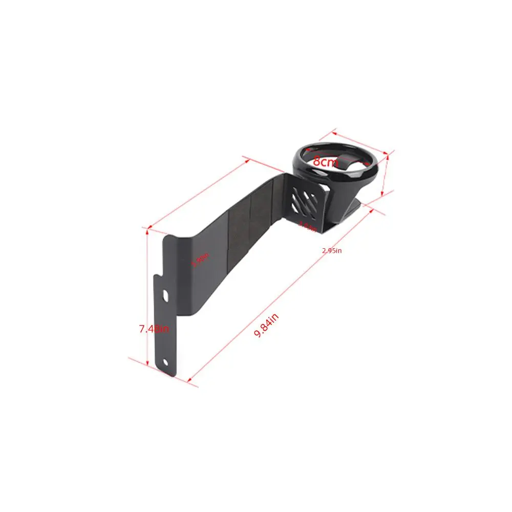 For 1997-2006 Jeep Wrangler TJ Front Door Water Cup Bracket Holder  Black Right & Left - Image 8