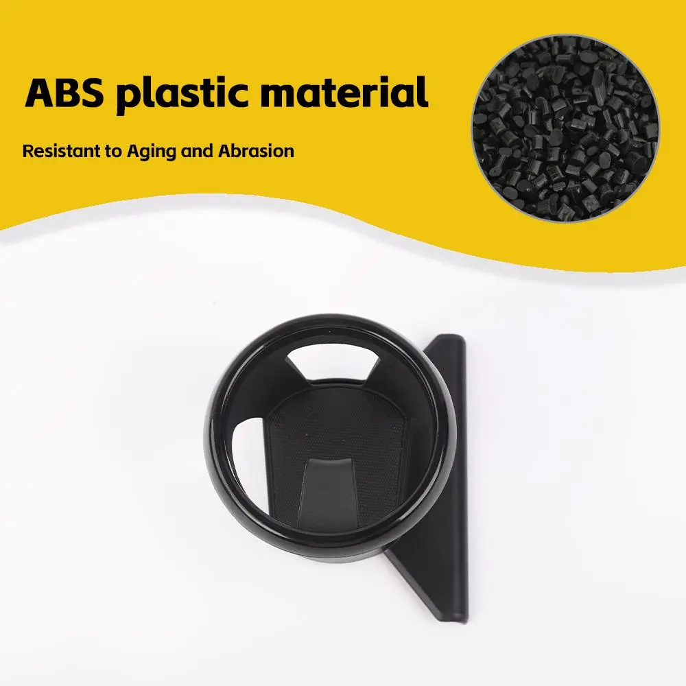For 2011-2018 Jeep Wrangler JK Front Door Water Cup Bracket Holder Black - Image 7