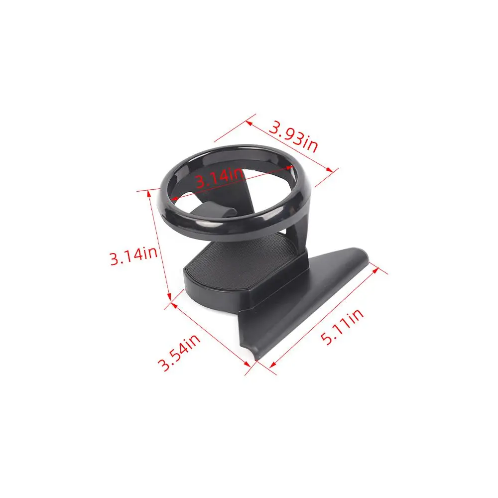 For 2011-2018 Jeep Wrangler JK Front Door Water Cup Bracket Holder Black - Image 8