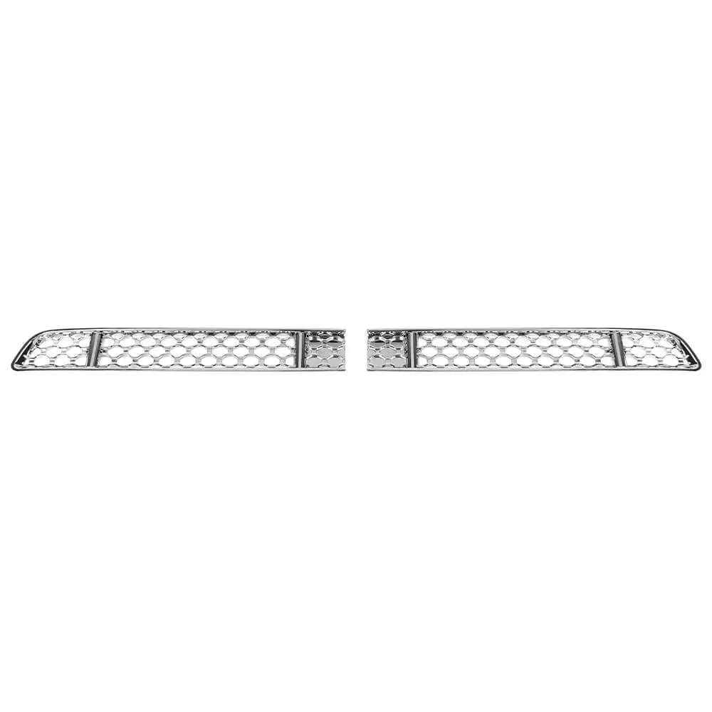 For 2019+ Jeep Renegade Front Face Grille Insect Mesh Net Decor Cover Chrome - Image 8