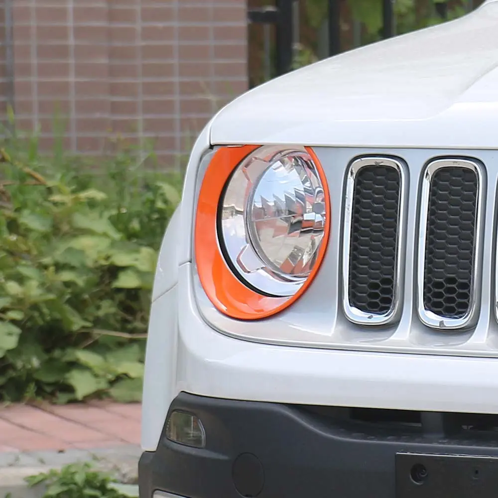 For 2015-2018 Jeep Renegade Front Light Headlight Bezel Trim - Image 5