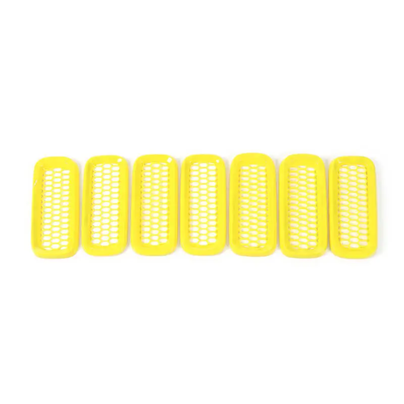 For 2015-2018 Jeep Renegade Front Grille Mesh ABS Insert Guard Cover Trim - Image 8