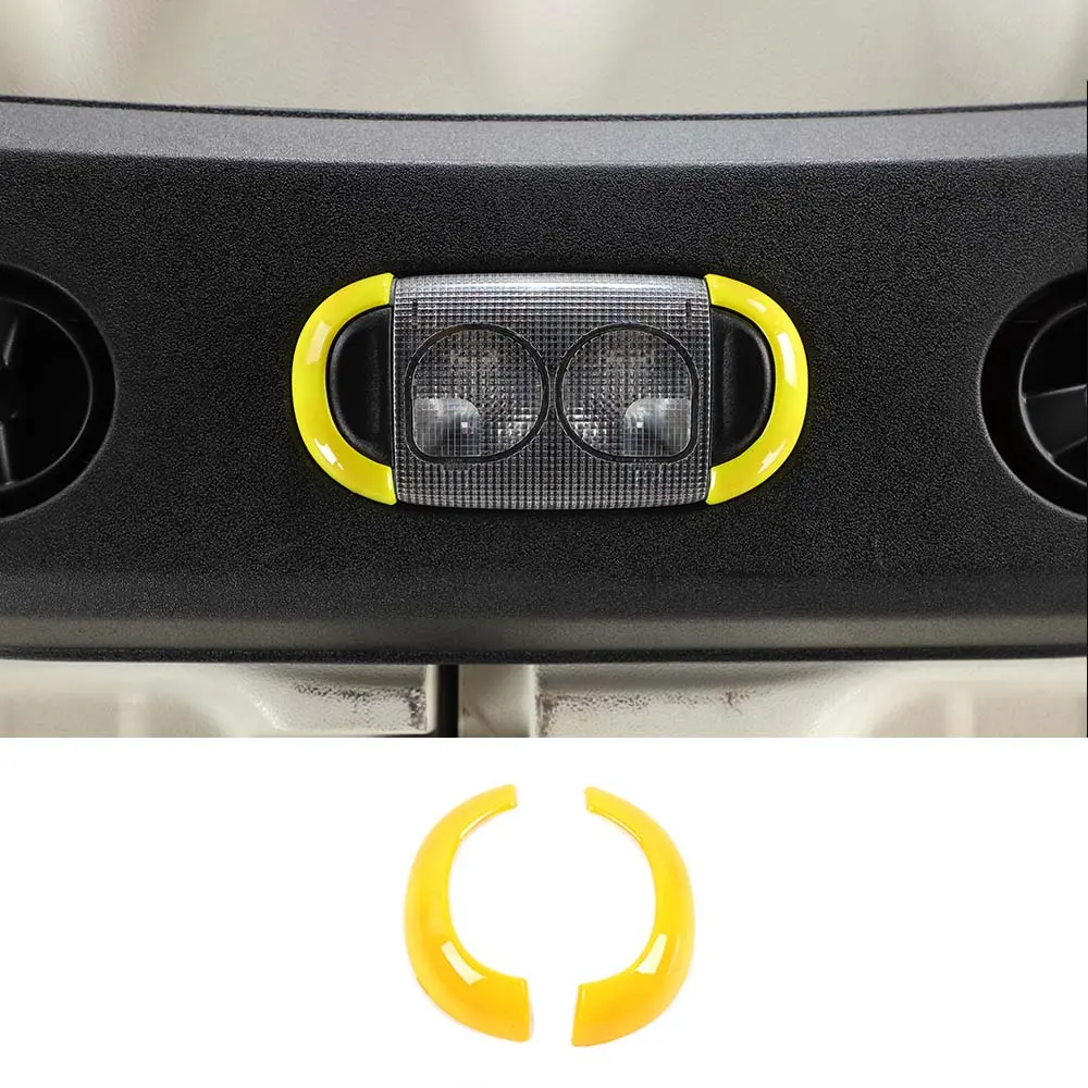 For 2011-2018 Jeep Wrangler JK Front Reading Light Lamp Frame Trim - Image 11